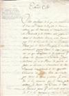 (FLORIDA.) Muro y Salazar, Salvador, Marqués de Someruelos. A letter concerning the defense of Pensacola from American attack.